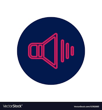 Icon on the topic office on circle vector image