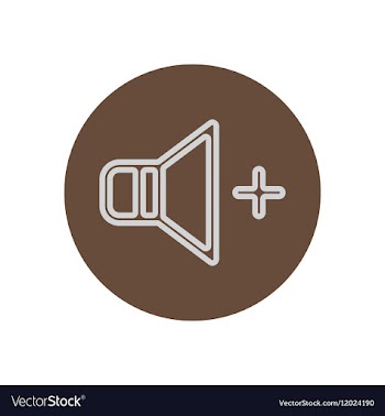 Icon on the topic office on circle vector image