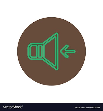 Icon on the topic office on circle vector image