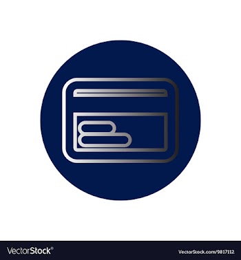 Icon on the topic office on circle vector image