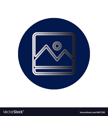 Icon on the topic office on circle vector image