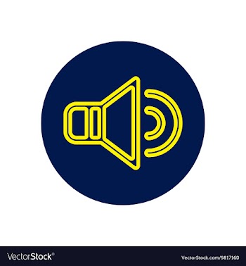 Icon on the topic office on circle vector image