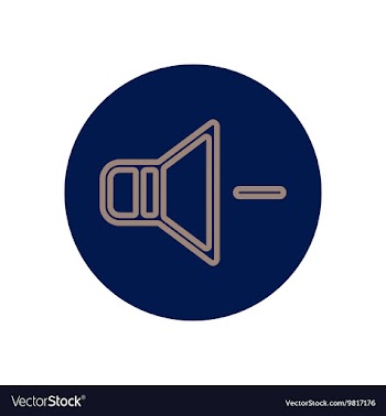 Icon on the topic office on circle vector image