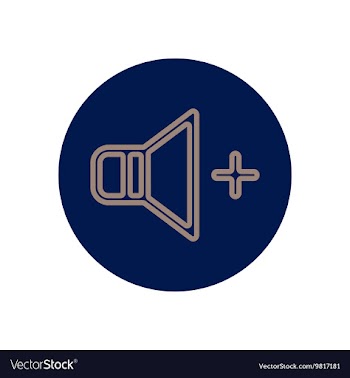 Icon on the topic office on circle vector image