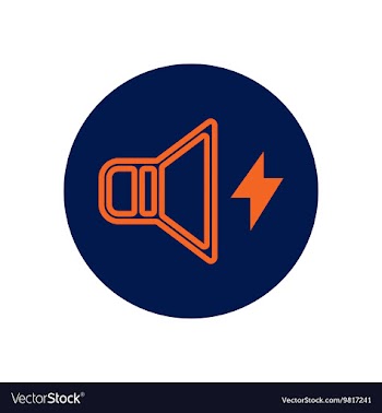 Icon on the topic office on circle vector image