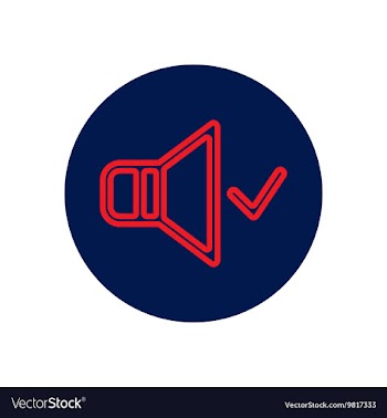 Icon on the topic office on circle vector image