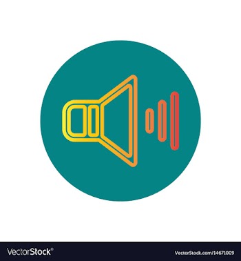 Icon on the topic office on circle vol vector image