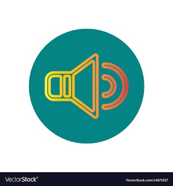 Icon on the topic office on circle vol vector image