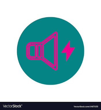 Icon on the topic office on circle vol vector image