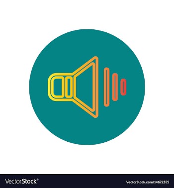 Icon on the topic office on circle vol vector image