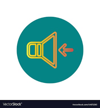 Icon on the topic office on circle vol vector image