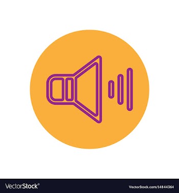 Icon on the topic office on circle vol vector image