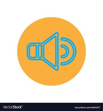 Icon on the topic office on circle vol vector image