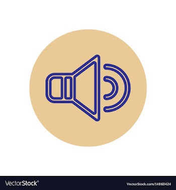 Icon on the topic office on circle vol vector image