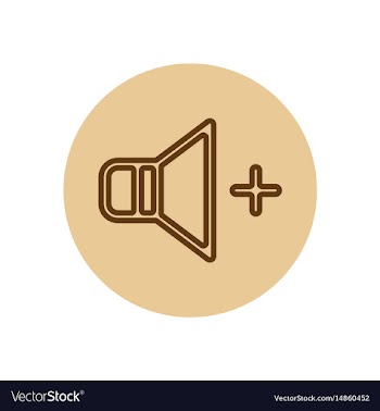 Icon on the topic office on circle vol vector image