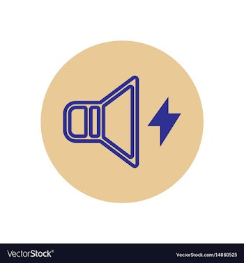 Icon on the topic office on circle vol vector image