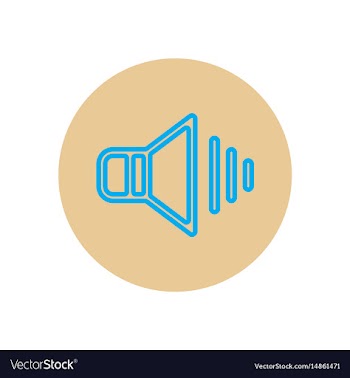 Icon on the topic office on circle vol vector image