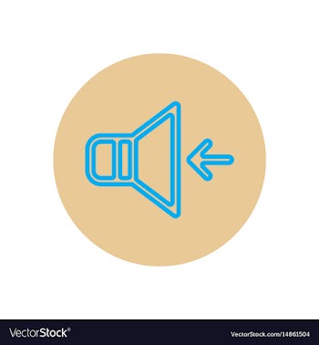 Icon on the topic office on circle vol vector image