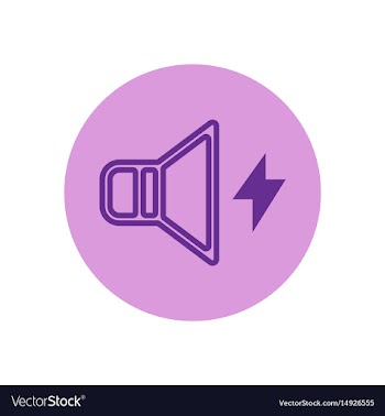 Icon on the topic office on circle vol vector image