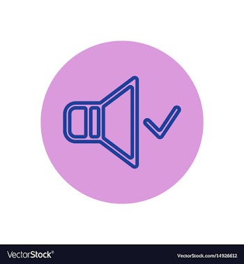 Icon on the topic office on circle vol vector image