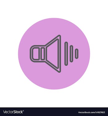 Icon on the topic office on circle vol vector image