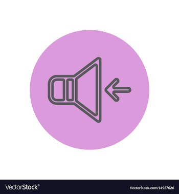 Icon on the topic office on circle vol vector image