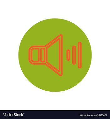 Icon on the topic office on circle vol vector image