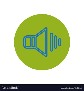 Icon on the topic office on circle vol vector image