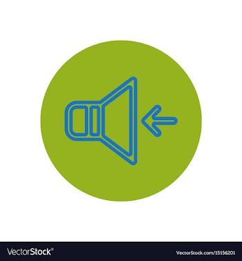 Icon on the topic office on circle vol vector image