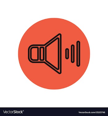 Icon on the topic office on circle vol vector image