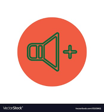 Icon on the topic office on circle vol vector image