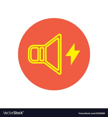 Icon on the topic office on circle vol vector image