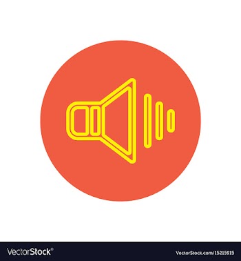 Icon on the topic office on circle vol vector image