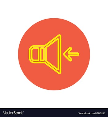 Icon on the topic office on circle vol vector image