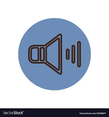 Icon on the topic office on circle vol vector image