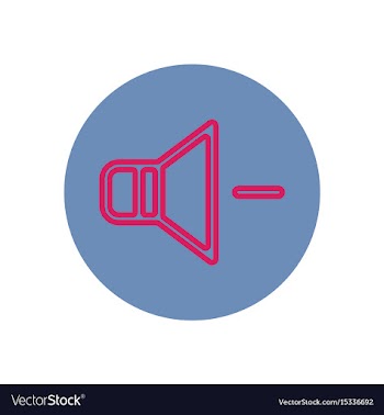 Icon on the topic office on circle vol vector image