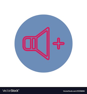 Icon on the topic office on circle vol vector image