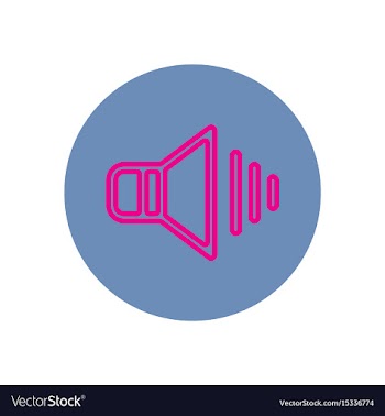 Icon on the topic office on circle vol vector image