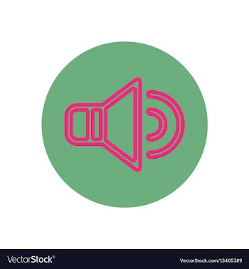Icon on the topic office on circle vol vector image