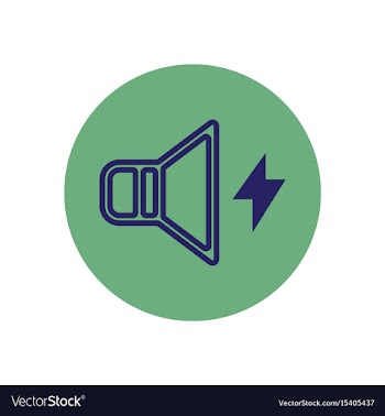 Icon on the topic office on circle vol vector image