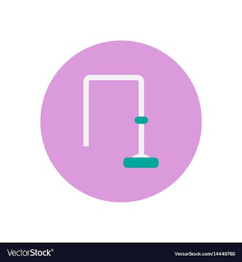 Icon on the white backgrounds in circles a vector image