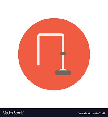 Icon on the white backgrounds in circles a vector image