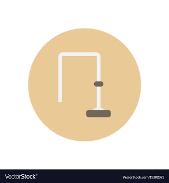 Icon on the white backgrounds in circles a vector image