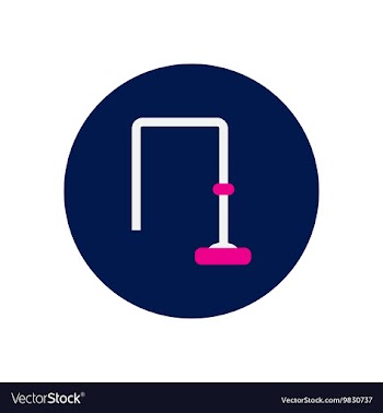 Icon on the white backgrounds in circles a vector image