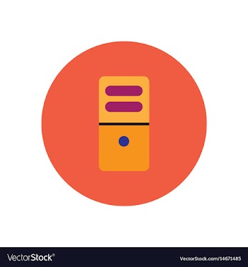 Icon on the white backgrounds in circles p vector image