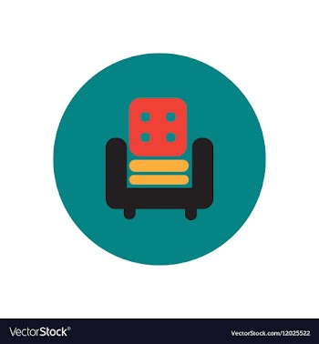 Icon on the white backgrounds in circles vector image