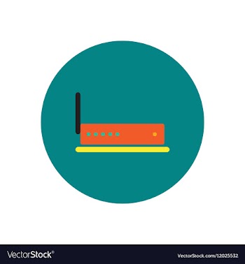 Icon on the white backgrounds in circles vector image