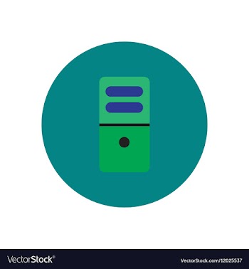 Icon on the white backgrounds in circles vector image