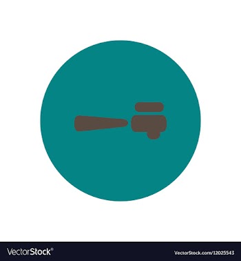 Icon on the white backgrounds in circles vector image