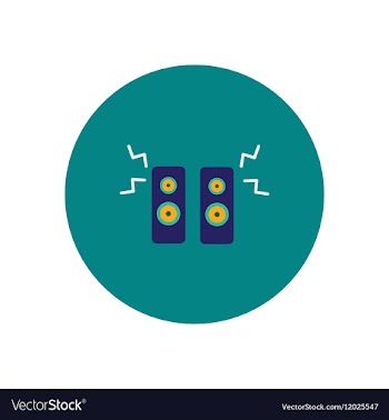 Icon on the white backgrounds in circles vector image